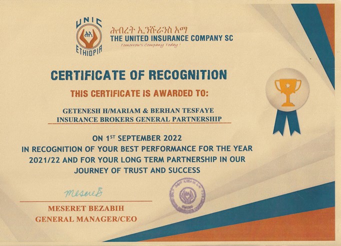 Best Performance for the year 0f 2021/22